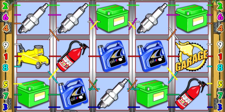 Играть в автомат Гаражи на деньги